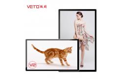 China TFT Wall Mounted Digital Signage IR Remote Control Dustproof Digital Photo Frame supplier
