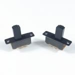 Slide Switch,2P2T 6 Terminals Vertical Sliding Switch ,Long Hand Interruptor On-Off Push Tact Switch,Micro Toggle Switch for sale