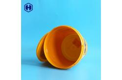 China Recyclable IML Bucket BPA Free Strong Plastic Round Food Containers supplier