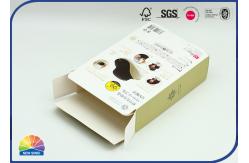 China Rectangle 350gsm Coated Paper Folding Box CMYK Print For Retail supplier