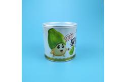 China Cardboard Paper Composite Cans Recyclable Tube Box For Food supplier