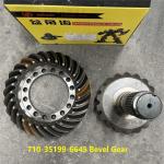710-35199-6645 Bevel Gear HOWO Truck Parts 27/18 Pinion And Crown Wheel Spiral Bevel Gear 27/18 for sale