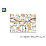 Coloful Picture 3D Lenticular Printing Service Plastic  File Bag / Folder