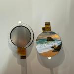 1.3inch IPS TFT 380cd/M2 Brightness ALL o’clock viewing angle  Circular Touch Lcd Display for sale