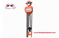 China Orange Lifting G80 Manual Chain Pulley Block Hand Tool 2000kg supplier