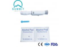 China Medical Lancet Pen Lancing Device With 6 Penetration Depth For Diabetic Use supplier
