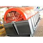 Carbon Steel Trommel Screen Machine Sawdust Cylinder Shaker 16r/Min for sale