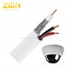 0.71mm BC Conductor RG59 CCTV Coaxial Cable PVC Jacket , Low Loss Coaxial Cable for sale