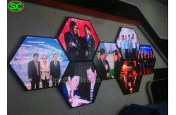 China P3.9 Shape Video Curtain LED Display screen for Advertising , High Resolution supplier
