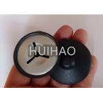 White / Black Color Insulation PE Dome Caps With 3 Slots Washer for sale