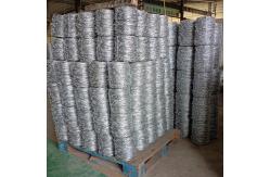 China Customized 25KG Hot Dipped Galvanized Barbed Wire Fencing Bwg16 - 1/2 4 Point supplier