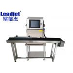 Small Character Continuous Inkjet Printer For Metal / Plastic Material for sale