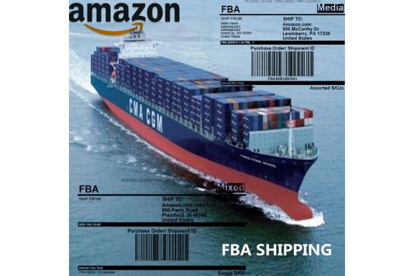 Shanghai China To ONT8 USA Amazon FBA Shipping