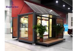 China Fireproof Prefabricated Expandable Container House Moveable 20ft 40ft With Bathroom supplier