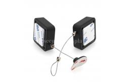 China ABS Shell Anti Theft Cable Retractor With 3M Sticker supplier