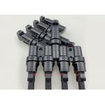 4 To 1 Photovoltaic Connectors 1mΩ Contact Resistance With Simple Assembly for sale
