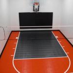 2500N Outdoor PP Interlocking Flooring Tiles Sports Surfaces In Residential for sale