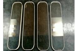 China Industrial Sapphire Optical Windows Customized Plano Rectangle 193x60x7mmt supplier