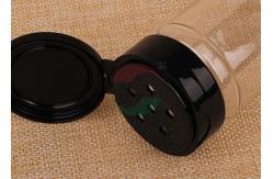 China 200ml Shaker Salt Pepper Bottle Transparent Plastic Bottle Containers For Spices supplier