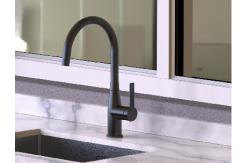 China Anti Fingerprint Kitchen Sink Mixer Taps 360 Degree Rotatable supplier