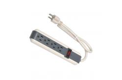 China 4 outlet Power Strip and Extension Socket With 15A Circuit Breaker Surger Protector supplier