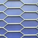 Hot Dipped Galvanized Expanded Metal Mesh 4x8 Feet Gothic for sale