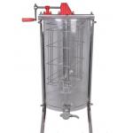 2 Frames Stainless Steel Transparent Manual Honey Extractor Beekeeping Equipment for sale