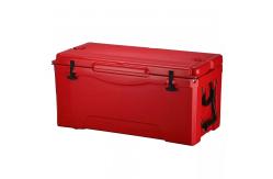 China 135QT Waterproof Rotomolded Ice Box Plastic Wheeled Cooler supplier