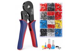 China Ergonomic Wire Ferrule Kit With Crimper Portable Anticorrosive supplier