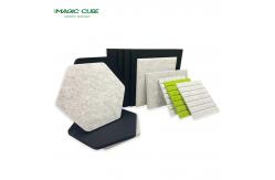 China Lightweight Polyester Fiber Acoustic Panel for Easy Installation and Handling supplier