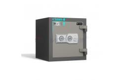 China Grade 1 Burglary Fireproof Safe Box 2 Hour Fireproof Solid Steel Construction supplier