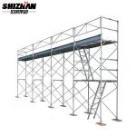 H Frame Aluminium Mobile Scaffolding Tower Easy Install 6m 7m 8m 10m 12m Movable for sale
