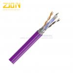 SF / UTP CAT6 Network Cable BC LSZH Long Network Cable 4 Number Of Conductors for sale