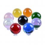 factory wholesale custom colorful decorating acrylic ball for kids play color resin toys ball for sale