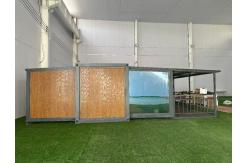 China Q235B Galvanized Steel Frame ModuExpand Mobile Container Home supplier