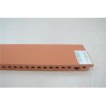 Orange Red Terracotta Facade Cladding Hollow Structure With Heat Preservation for sale