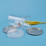0.6l Transparent 43G Plastic Nuts Easy Open Food Can