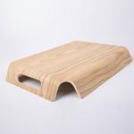 Wooden Portable Rectangular Baking Cake Bread Tray Optional Display Plate On The Plate Wooden Pastry Tray for sale