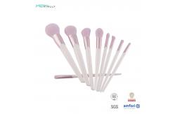 China Custom 9pcs Synthetic Hair Makeup Brush Cosmetics Luxury Full Set supplier