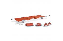 China First Aid Supplies 4 Fold Stretcher, High-Strength Aluminum Alloy And Nylon Mesh supplier