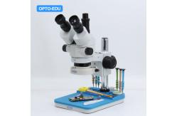 China 9 LCD Digital Zoom Stereo Optical Microscope supplier
