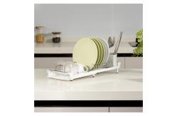 China Metal Wire Utensils Holder Kitchen Dish Rack Non Folding OEM ODM supplier