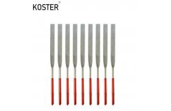 China Round File 10PCS Mini Diamond Needle File with Tooth Pattern Bidentate Pattern Included supplier