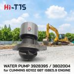 6D102 Water Pump Used for Cummins diesel Engine 6BT ISBE5.9 3928395 3802004 3802358 3802970  Machinery Engine Parts for sale