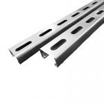 Customizable Lightweight Aluminium Slotted Channel C Shaped Section for sale