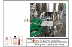 China 30 BPM Perfume Filling And Capping Machine With PLC And Touch Screen Control supplier