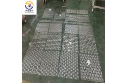 China Sound Absorption Aluminium False Ceiling 0.6mm - 1.2mm Aluminum Building Panels supplier