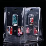 Custom Plastic Pet Clear Blister Disposable Clamshell Packaging Action Figure Display Case Protector Blister Clamshell For 3.5 In Loose Action Figures for sale