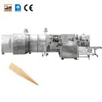 China PLC Commercial Barquillo Cone Making Machine With Automatic Production Line manufacturer