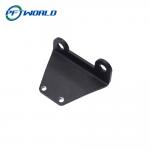 Customized bending sheet metal black bracket for sale